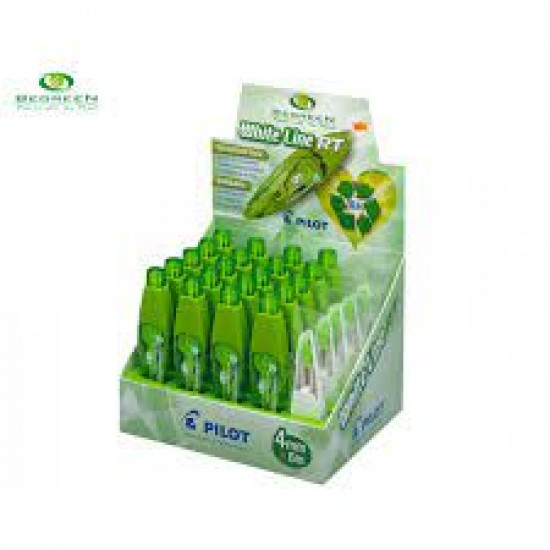 PILOT ΔΙΟΡΘΩΤΙΚΗ ΤΑΙΝΙΑ WHITE LINE RT 4mm x 6m BEGREEN